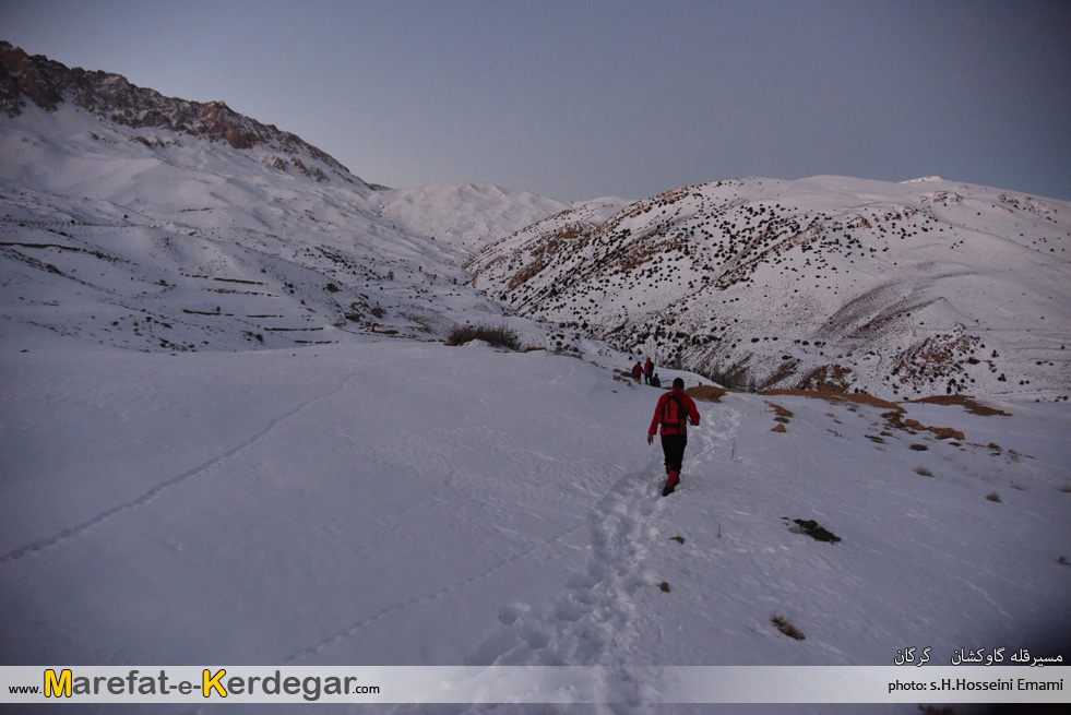 مسیر قله گاوکشان